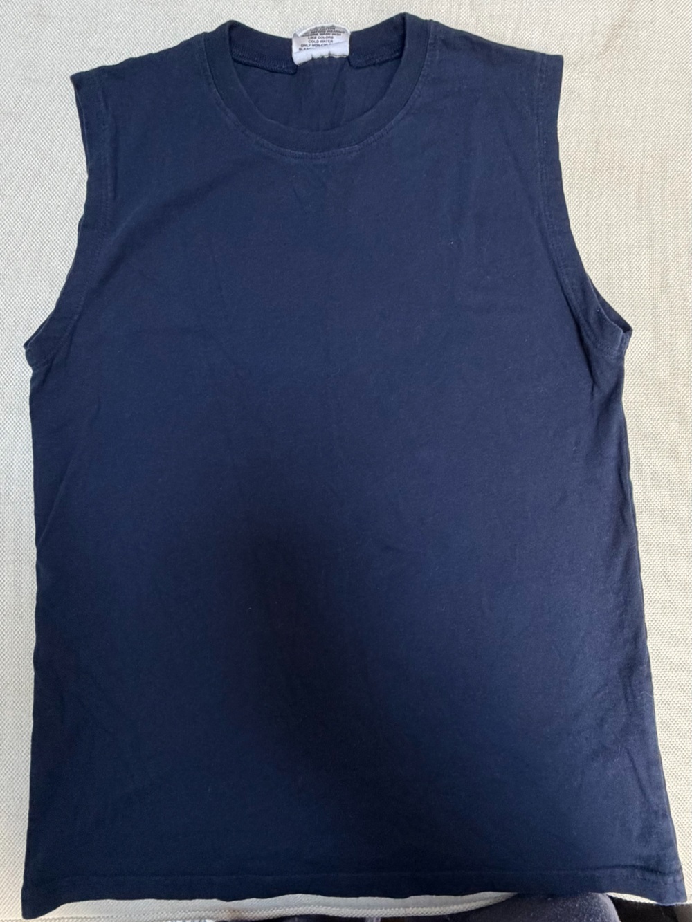 Kids Classic Navy Sleeveless Tank Top